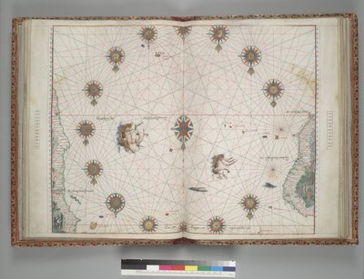 Atlante Vallard 1547 6 Brasile Africa Oceano Atlantico da Unbekannt Unbekannt